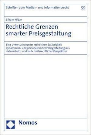 Cover for Siham Hidar · Rechtliche Grenzen Smarter Preisgestaltung (Paperback Book) (2021)