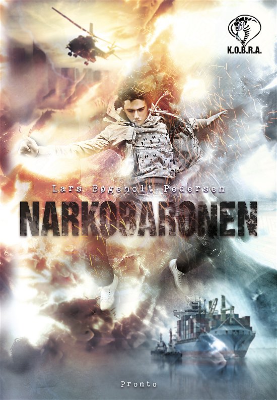 Cover for Lars Bøgeholt Pedersen · K.O.B.R.A.: K.O.B.R.A. Narkobaronen (Gebundesens Buch) [1. Ausgabe] (2018)