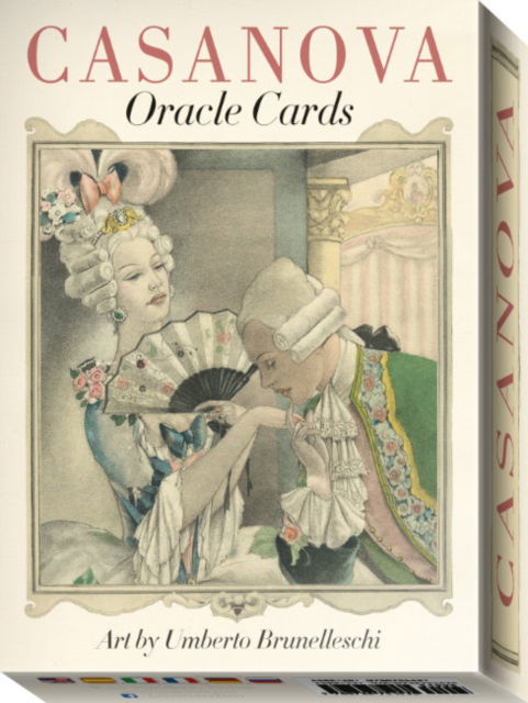 Casanova Oracle Cards - Paul, Rachel (Rachel Paul) - Książki - Lo Scarabeo - 9788865279335 - 25 czerwca 2024