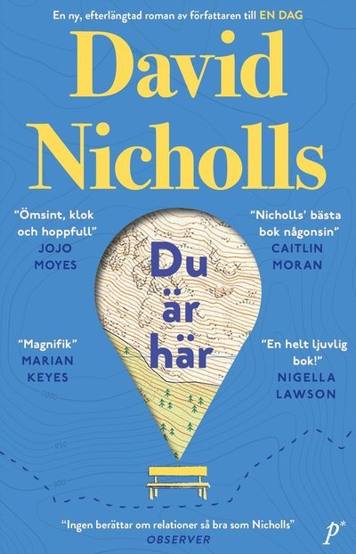 Cover for David Nicholls · Du är här (Innbunden bok) (2024)