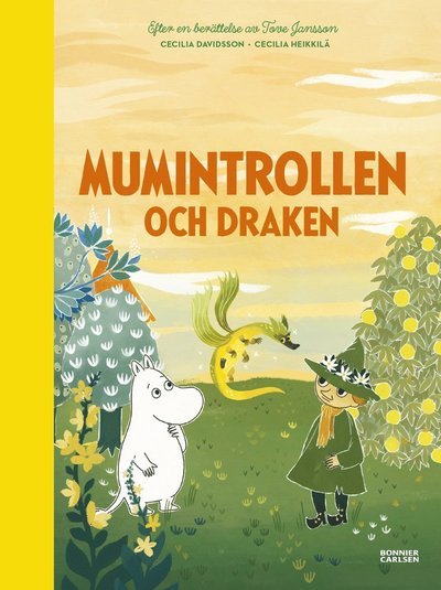 Mumintrollen: Mumintrollen och draken - Cecilia Heikkilä - Livros - Bonnier Carlsen - 9789178035335 - 5 de novembro de 2019