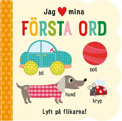 Cover for Jag [hjärta] mina första ord (Book) (2023)