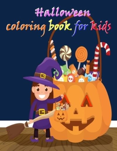 Cover for Robert White · Halloween coloring book for kids (Paperback Book) (2020)