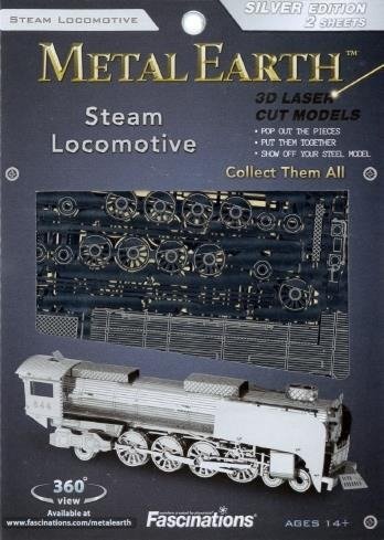 Cover for Metal earth Steam Locomotive · Steam Locomotive (MERCH) (2023)