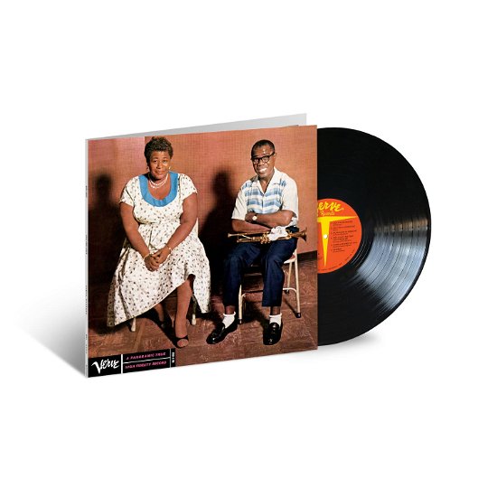 Cover for Fitzgerald, Ella &amp; Louis Armstrong · Ella &amp; Louis (LP) [Acoustic Sounds Series edition] (2022)
