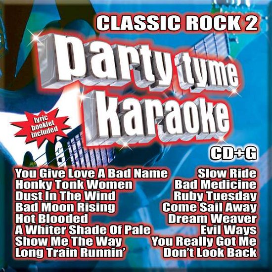 Cover for Party Tyme Karaoke: Classic Rock 2 / Various · Sybersound - Classic Rock 2 (CD) (2017)