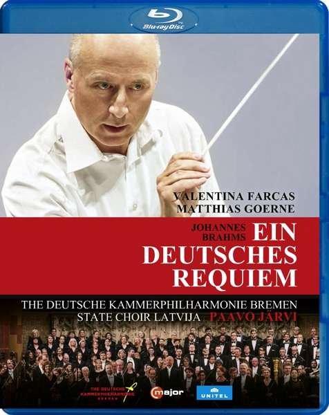 Cover for Brahms / Morell / Farcas · Johannes Brahms: Ein deutsches Requiem (Blu-ray) (2020)