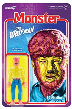 Universal Monsters Reaction Figure - the Wolf Man - Universal Monsters Reaction Figure - the Wolf Man - Produtos - SUPER 7 - 0840049816336 - 8 de março de 2022