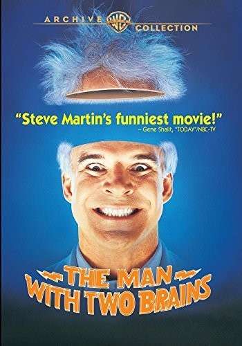 Cover for Man with Two Brains (DVD) (2014)