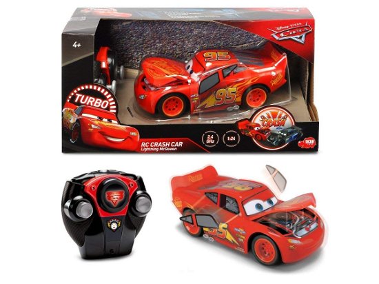 Cover for Simba · Disney Cars - Turbo Racer Crazy Crash - Lightning McQueen 1:24 (Toys) (2018)