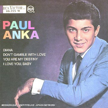 Diana - Paul Anka - Muziek - BELLA MUSICA - 4014513008336 - 7 mei 2014