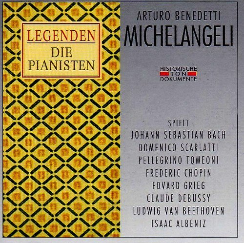 Cover for Arturo Benedetti Michelangeli · Legenden (CD) (2001)