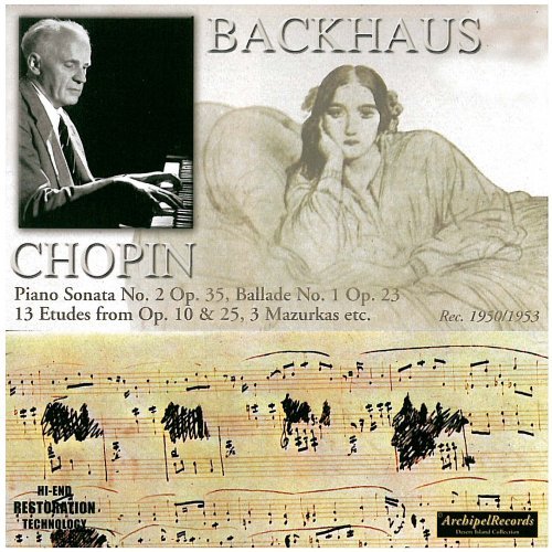 Cover for Chopin / Backhaus · Pno Son 2 Ballade (CD) (2012)