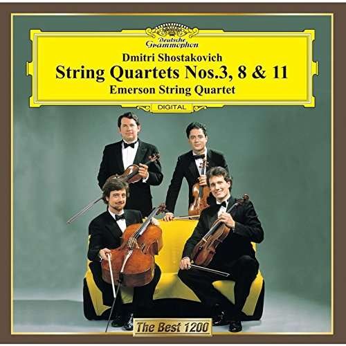 Shostakovich: String Quartets No. 3. - Emerson String Quartet - Musik -  - 4988005884336 - 2. juni 2015