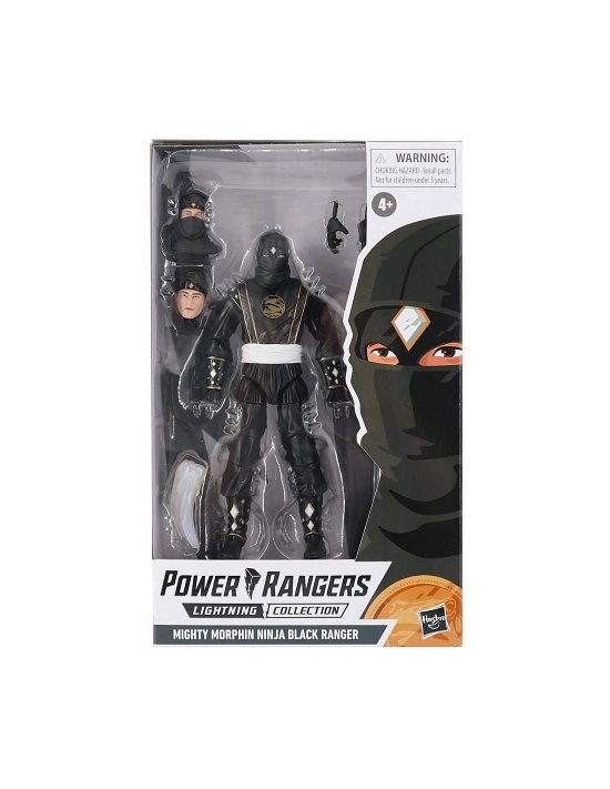 Power Rangers Ninjetti Black Ranger Figure - Power Rangers - Merchandise - HASBRO - 5010993913336 - 