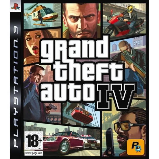 Cover for Playstation 3 · Gta 4 (PS4) (2019)