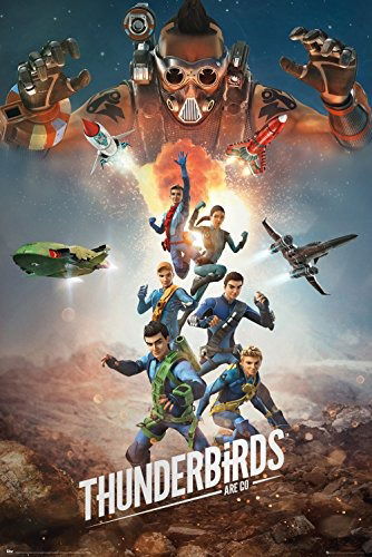 Cover for Thunderbirds Are Go · Thunderbirds Are Go: Collage (Poster Maxi 61x91,5 Cm) (MERCH)