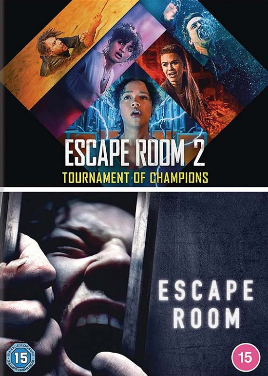 Cover for Adam Robitel · Escape Room / Escape Room 2 - Tournament Of Champions (DVD) (2021)