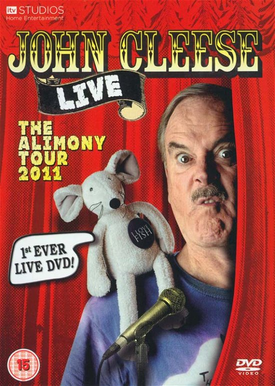 Cover for John Cleese Livethe Alimony Tour · John Cleese - Live - The Alimony Tour (DVD) (2023)