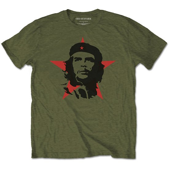 Cover for Che Guevara · Che Guevara Unisex T-Shirt: Military (T-shirt) [size S] [Green - Unisex edition]