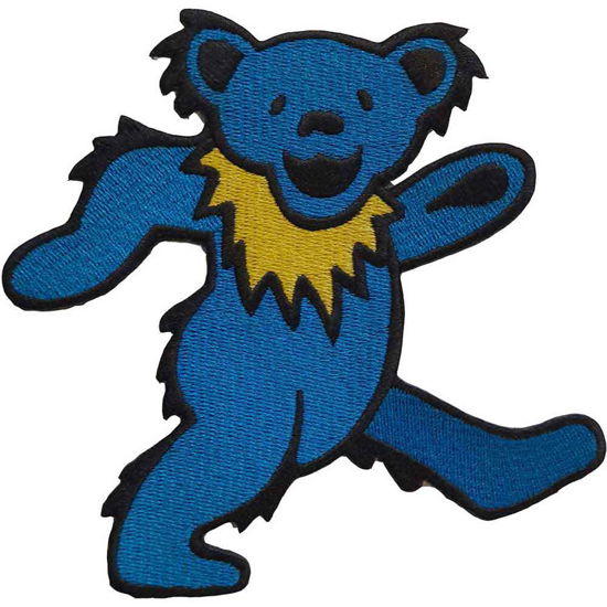 Grateful Dead Standard Woven Patch: Blue Dancing Bear - Grateful Dead - Koopwaar -  - 5056561000336 - 
