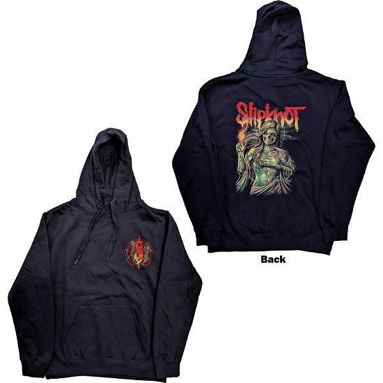 Slipknot Unisex Pullover Hoodie: Burn Me Away (Back Print) - Slipknot - Produtos -  - 5056561055336 - 