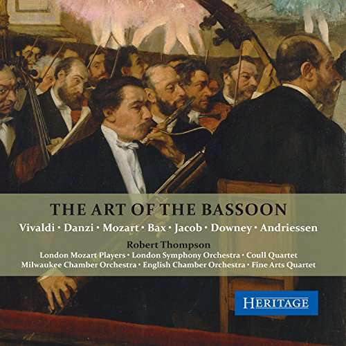 Cover for Robert Thompson · Art of the Bassoon (CD) (2017)