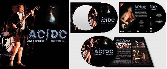 Cover for AC/DC · Live in Nashville August 8th 1978 (Picture Disc Limited Edition in Die Cut Sleeve with Insert) (VINYL) (2016)