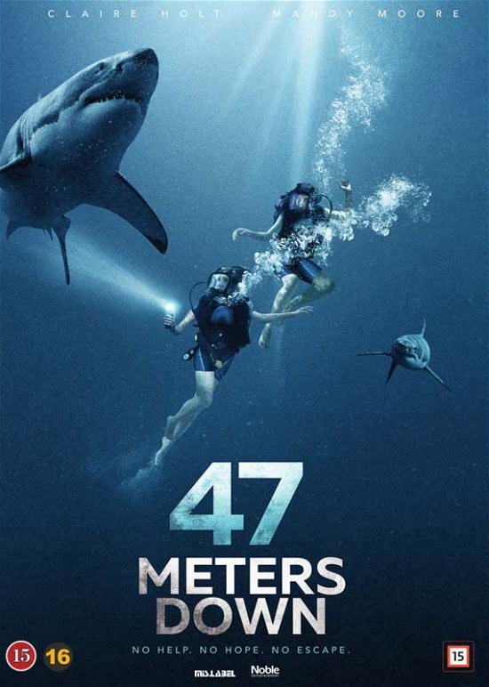 47 Meters Down - Mandy Moore - Filmes -  - 5705535059336 - 16 de novembro de 2017