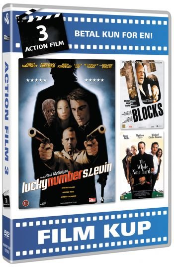 Cover for Action Film 3 · Action Film 3 - 16 Blocks / Whole 9 Yards / Lucky Number Slevin (DVD) (2010)