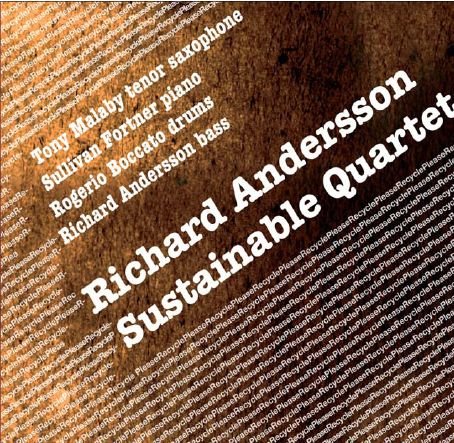 Cover for Sustainable Quartet · Richard Andersson (CD) (2010)