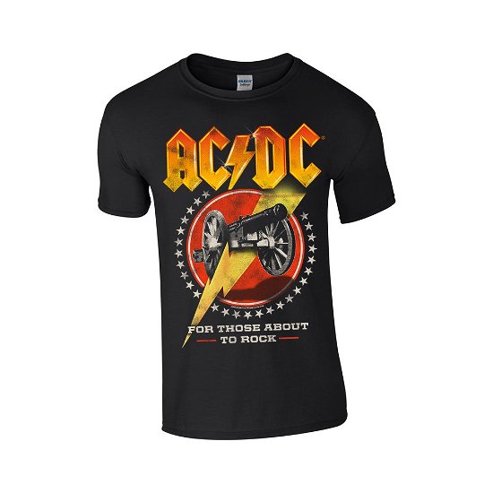 Cover for AC/DC · For Those About to Rock New (T-shirt) [size XXL] [Black edition] (2020)