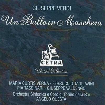 Cover for Giuseppe Verdi  · Un Ballo In Maschera (1859) (2 Cd) (CD)