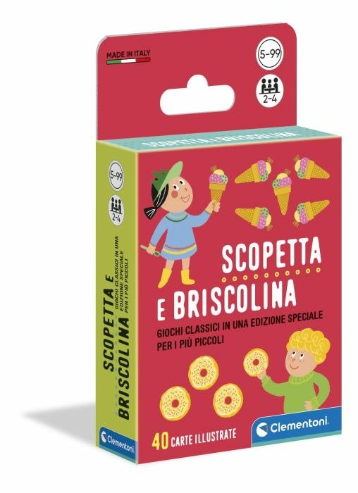 Cover for Clementoni Giochi Di Carte Carte Scopetta E Briscolina (Toys)