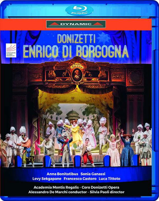 Enrico Di Borgogna - G. Donizetti - Filme - DYNAMIC - 8007144578336 - 7. Juni 2019