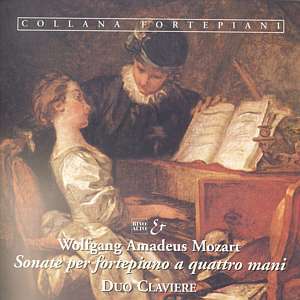 Cover for Mozart Wolfgang Amadeus · Sonata X Fortepiano A Quattro Mani (CD) (1999)