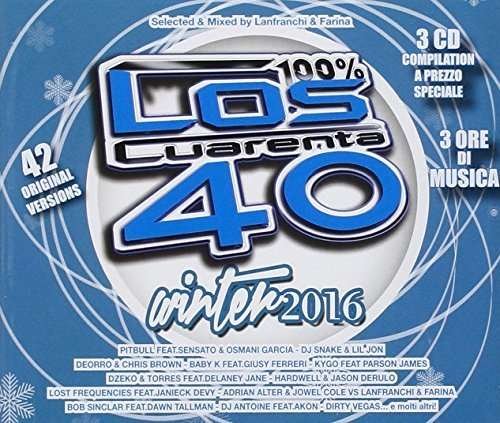 Cover for Los Quarenta Winter 2016 / Various (CD) (2015)