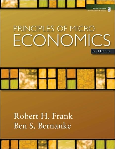 Cover for Robert H. Frank · Principles of Microeconomics (AND Economy 2009 Updates) (Taschenbuch) [Brief edition] (2008)