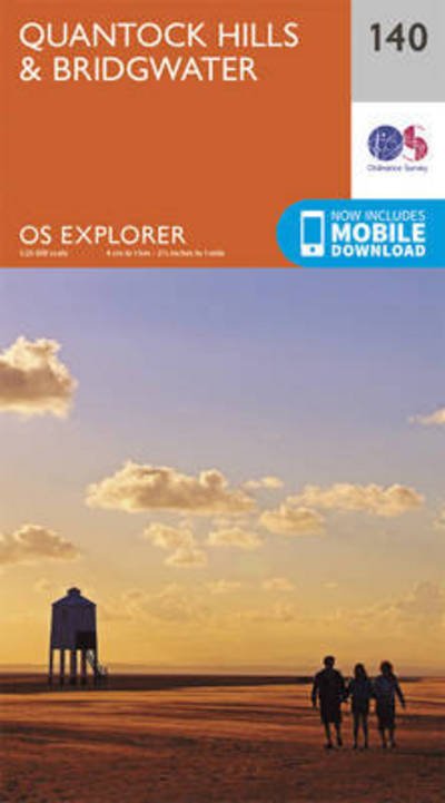 Cover for Ordnance Survey · Quantock Hills and Bridgwater - OS Explorer Map (Landkarten) [September 2015 edition] (2015)
