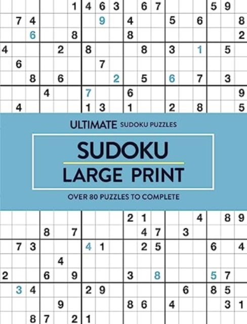 Cover for Sudoku - Ultimate Puzzles (Paperback Book) [Large type / large print edition] (2020)