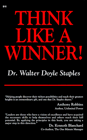 Cover for Walter Doyle Staples · Think Like a Winner (Paperback Book) (1993)