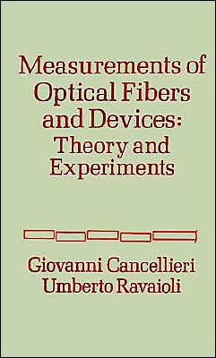 Cover for Giovann Cancellieri · Measurement of Optical Fibers and Device (Hardcover bog) (1984)