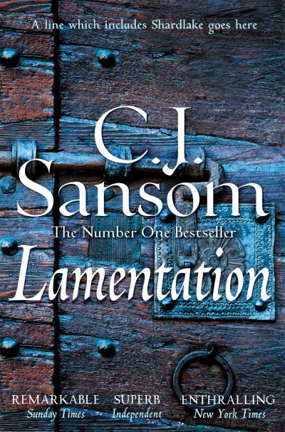 Cover for C. J. Sansom · Lamentation (Paperback Book) (2024)