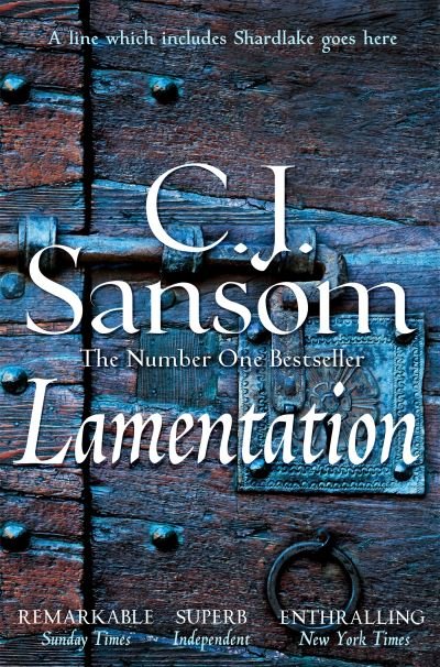Cover for C. J. Sansom · Lamentation - The Shardlake series (Paperback Bog) (2024)