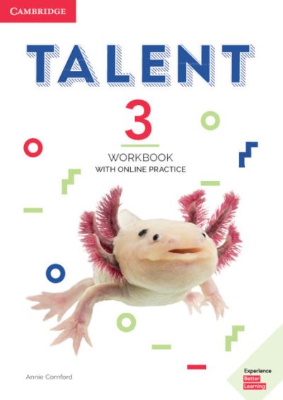 Cover for Annie Cornford · Talent Level 3 Workbook with Online Practice - Talent (Book) (2018)