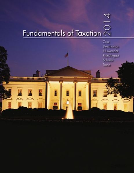 Cover for Ana Cruz · Mp Fundamentals of Taxation 2014 Edition with Taxact Software Cd-rom (Hardcover Book) (2013)