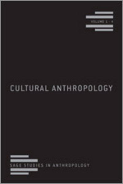 Cover for Kim Fortun · Cultural Anthropology (Hardcover Book) [Four-volume Set Ed. edition] (2010)