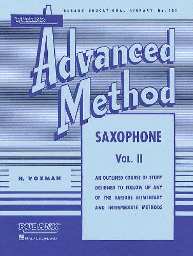 Cover for H. Voxman · Rubank Advanced Method Vol II (Paperback Book) (2017)