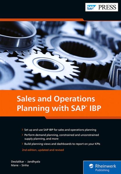 Cover for Sagar Deolalikar · Sales and Operations Planning with SAP IBP (Book) (2023)