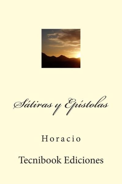 Cover for Horacio · Satiras Y Epistolas (Paperback Book) (2015)